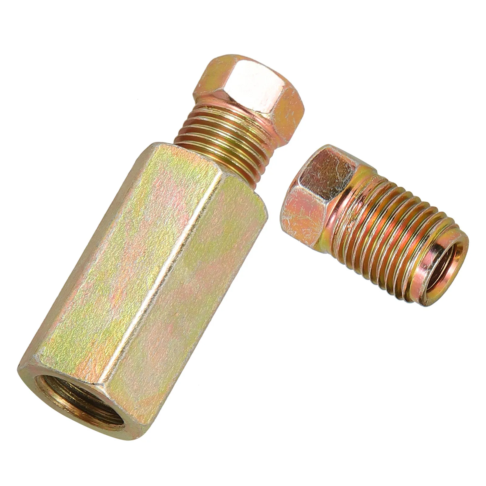 Brake Line Connector Iron Compression Fitting Thread Threaded Brake Line Union Pressure Connector Automotive Replacement
Brake Line Connector Iron Compression Fitting Thread Threaded Brake Line Union Pressure Connector Automotive Replacement