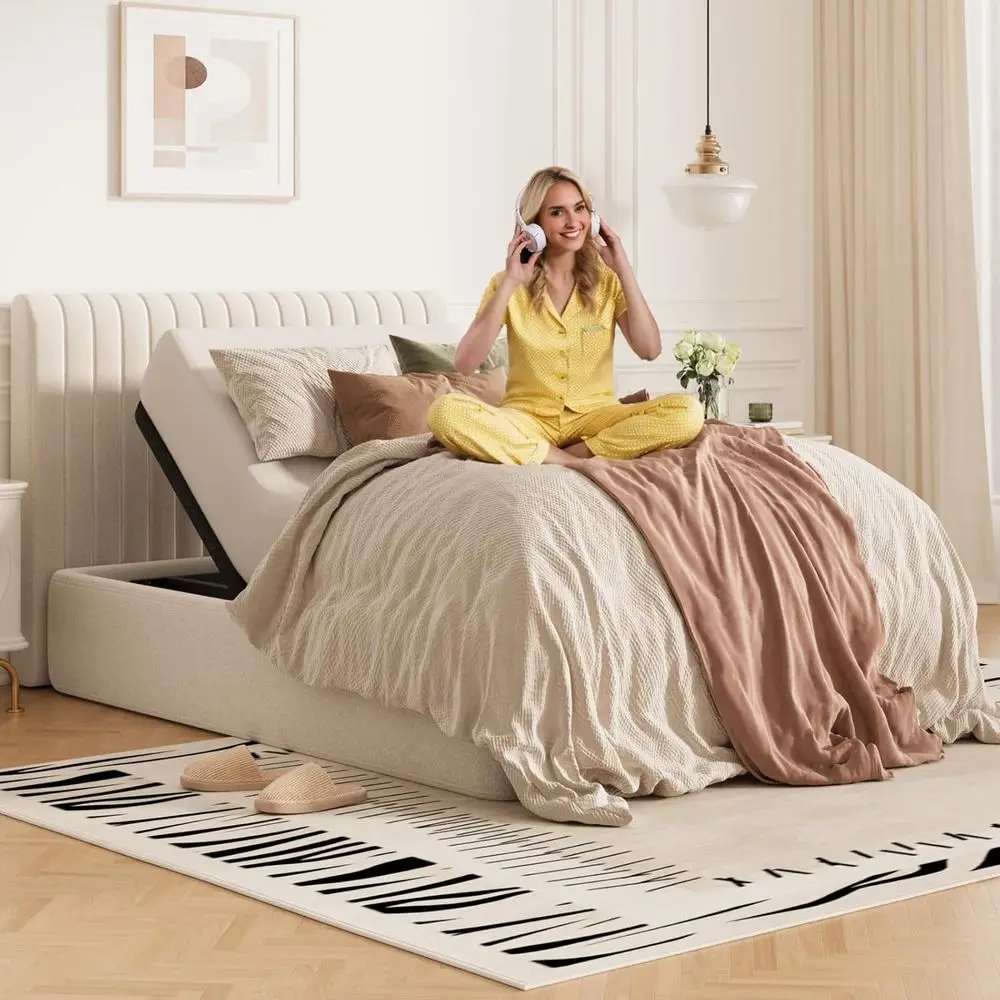 LEXISPOT Twin XL Adjustable Bed e Base–Zero Gravity & Soothing Massage,Memory Positions,Whisper-Quiet Motor,Quick Assembly,Adjus
LEXISPOT Twin XL Adjustable Bed e Base–Zero Gravity & Soothing Massage,Memory Positions,Whisper-Quiet Motor,Quick Assembly,Adjus