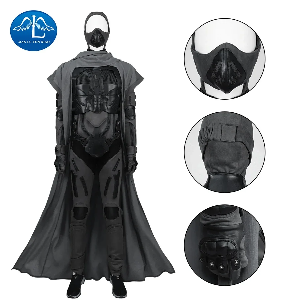 Arrakis Aka Dune Cosplay Costume Fremen Stillsuit Paul Atreides Costume Armor Suit with Vest Jumpsuit Cape Mask Halloween Outfit
Arrakis Aka Dune Cosplay Costume Fremen Stillsuit Paul Atreides Costume Armor Suit with Vest Jumpsuit Cape Mask Halloween Outfit