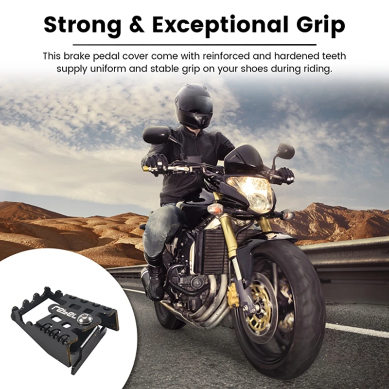 N26R-Motorcycle Anti Skid Pedal Brake Pedal For Honda Rebel500 Rebel300 CMX500 CMX300 Rebel 500 300 CMX 500 300
N26R-Motorcycle Anti Skid Pedal Brake Pedal For Honda Rebel500 Rebel300 CMX500 CMX300 Rebel 500 300 CMX 500 300