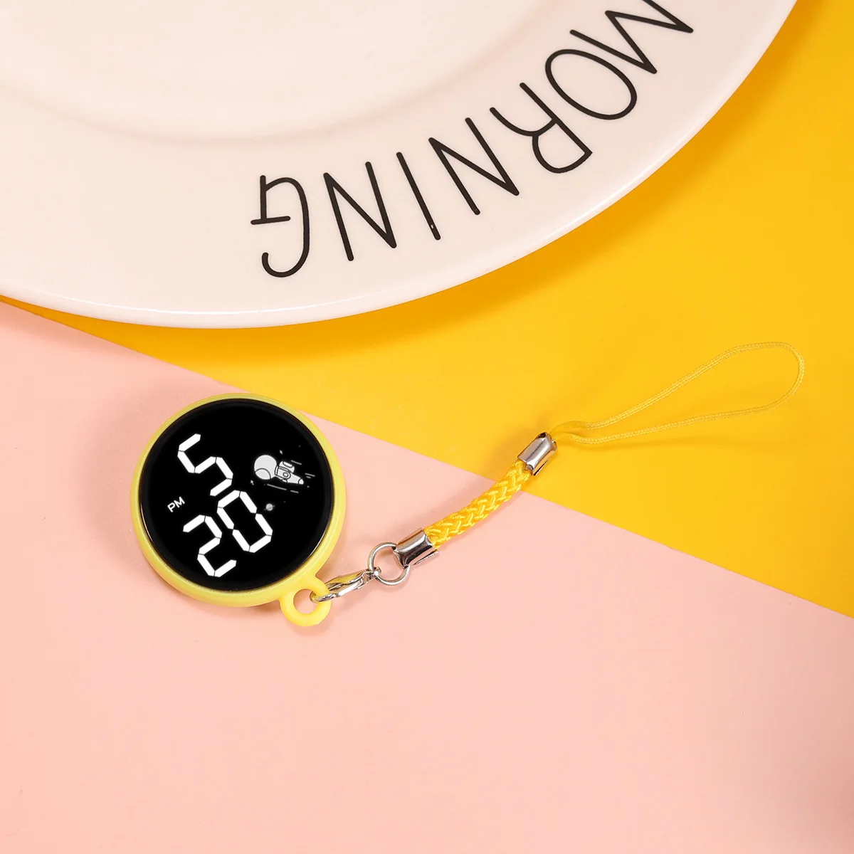 New Hot Selling Creative Pendant LED Watch Outdoor Simple and Cute Hanging Watch Primary School Pendant Touch Electronic Watch
New Hot Selling Creative Pendant LED Watch Outdoor Simple and Cute Hanging Watch Primary School Pendant Touch Electronic Watch