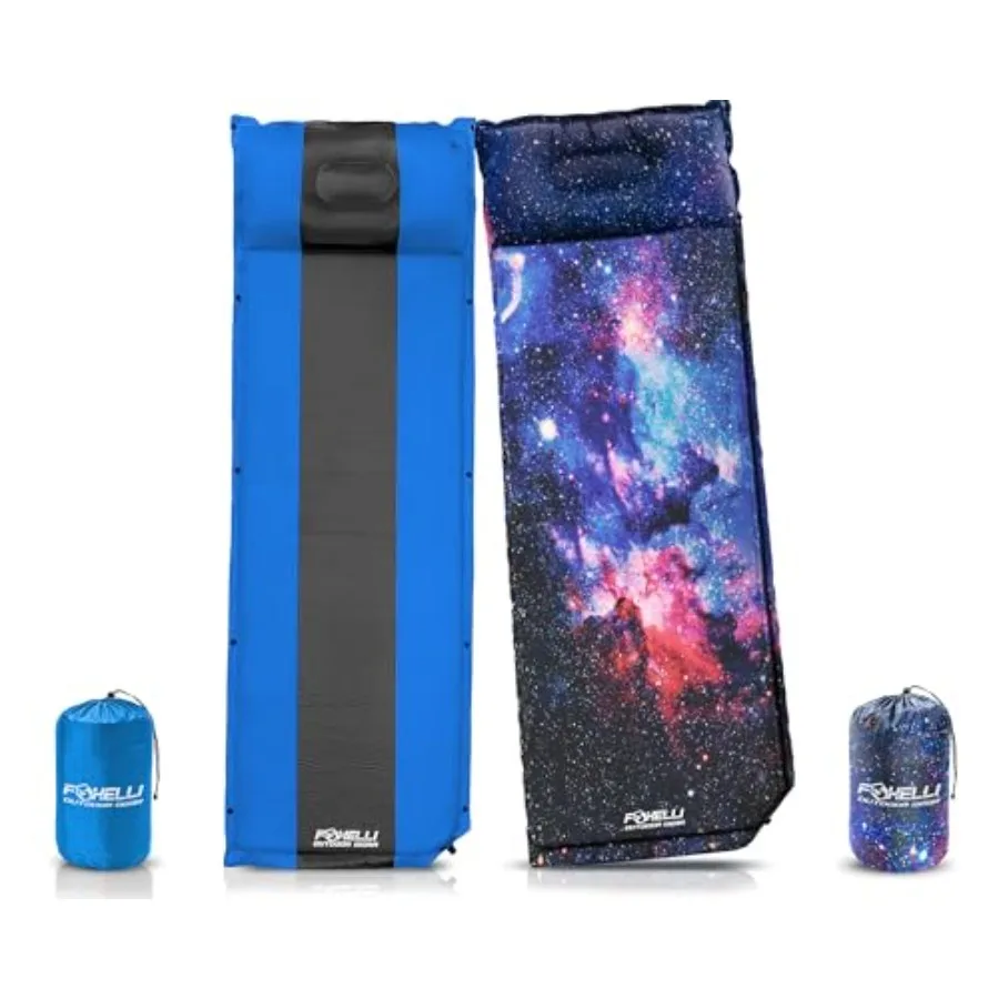 Two-Pack Bundle: Insulated Self Inflating Sleeping Pads for Camping Backpacking and Hiking
Two-Pack Bundle: Insulated Self Inflating Sleeping Pads for Camping Backpacking and Hiking