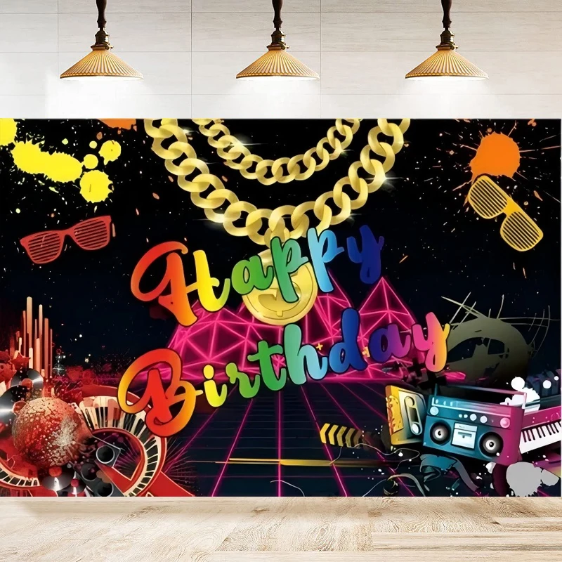 Photography Backdrop Neon Birthday Retro Graffiti Headphone Radio Background Colorful Rock Music Party Photo Decor Banner
Photography Backdrop Neon Birthday Retro Graffiti Headphone Radio Background Colorful Rock Music Party Photo Decor Banner