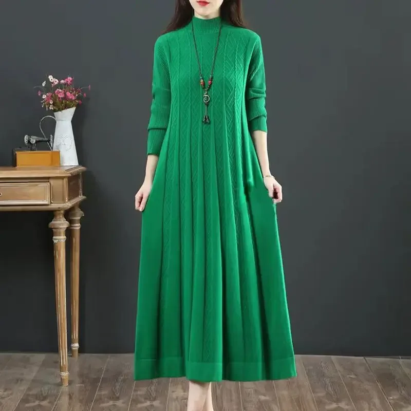 Autumn Winter Women Pure Pullover Woolen Sweater New Fashion Thickened Warm Cashmere Bottom Sweater Quality Female Sweaters Coat
Autumn Winter Women Pure Pullover Woolen Sweater New Fashion Thickened Warm Cashmere Bottom Sweater Quality Female Sweaters Coat