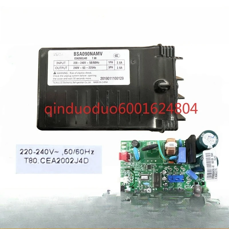 Suitable for LG refrigerator compressor BSA090NAMV driver board EBR85604006 CEA2002J4D
Suitable for LG refrigerator compressor BSA090NAMV driver board EBR85604006 CEA2002J4D