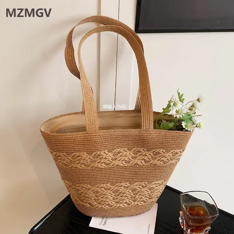 New Product Wholesale Leisure Vacation Ethnic Style Straw Tote Bag Large Capacity Versatile Mori Niche Shoulder Bag Women
New Product Wholesale Leisure Vacation Ethnic Style Straw Tote Bag Large Capacity Versatile Mori Niche Shoulder Bag Women