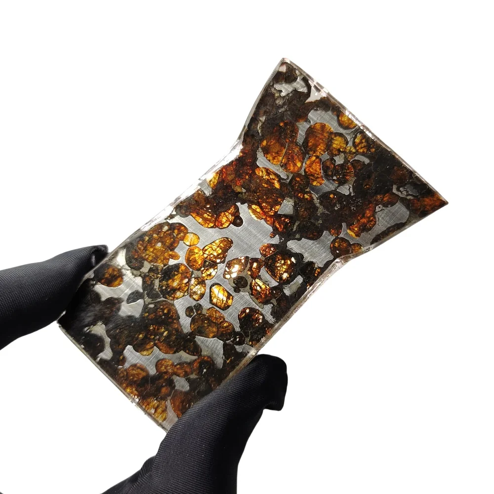27.4g Sericho Pallastie meteorite slice Olivine Meteorite Natural Specimen Meteorite material Collection - from Kenya -QA427
27.4g Sericho Pallastie meteorite slice Olivine Meteorite Natural Specimen Meteorite material Collection - from Kenya -QA427