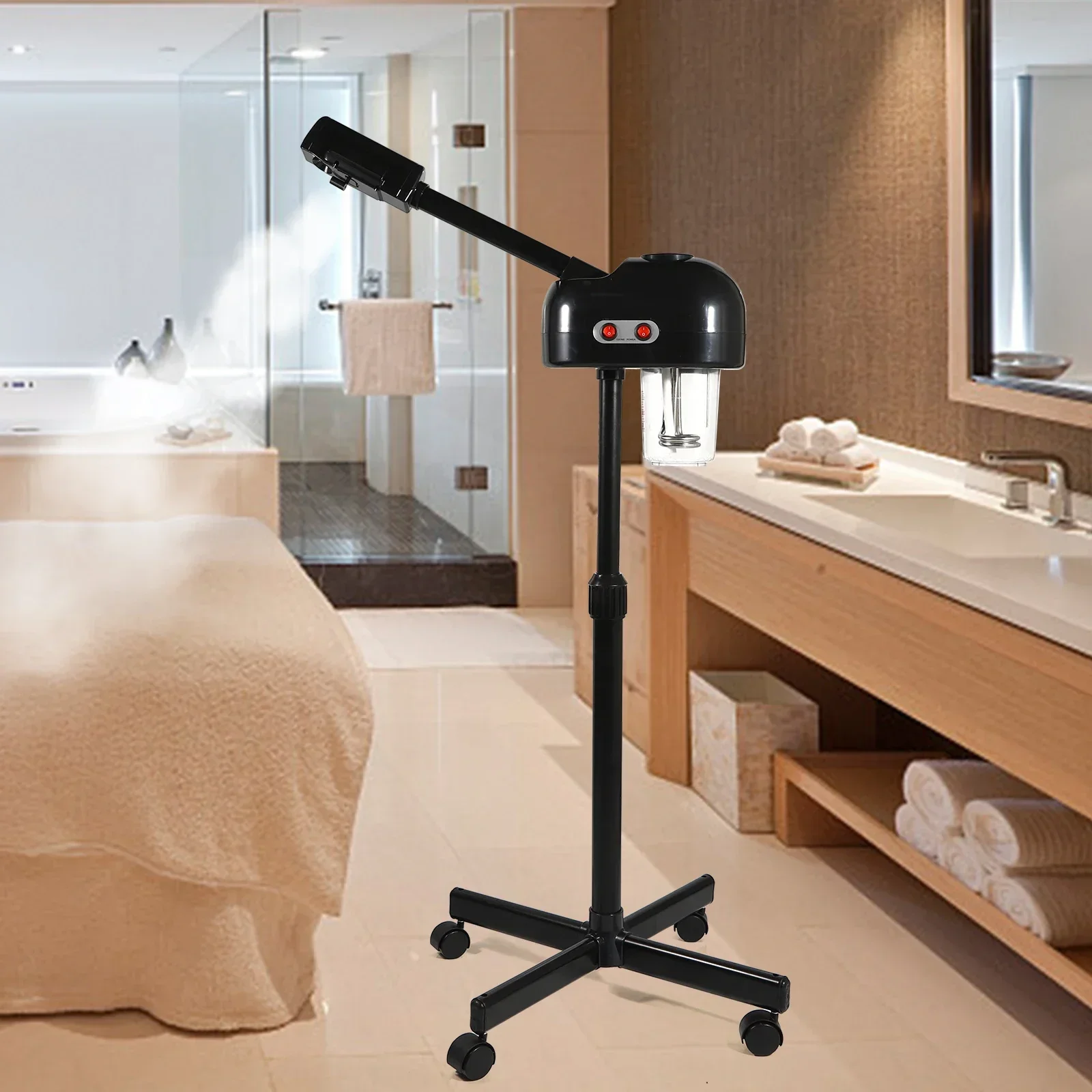 %a 800W Facial Steamer Ozone Aroma Beauty Salon Spa Skin Care Spraying Machine Vaporizer Hot Cold Warm Spray Wheels
%a 800W Facial Steamer Ozone Aroma Beauty Salon Spa Skin Care Spraying Machine Vaporizer Hot Cold Warm Spray Wheels