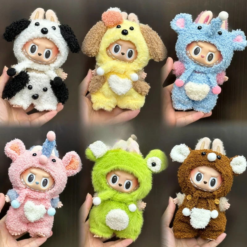 Labubu Doll Clothes Plush Suit 17cm Labubu Pendant First and Second Generation Vinyl Doll Replacement Clothes Gift for Labubu
Labubu Doll Clothes Plush Suit 17cm Labubu Pendant First and Second Generation Vinyl Doll Replacement Clothes Gift for Labubu