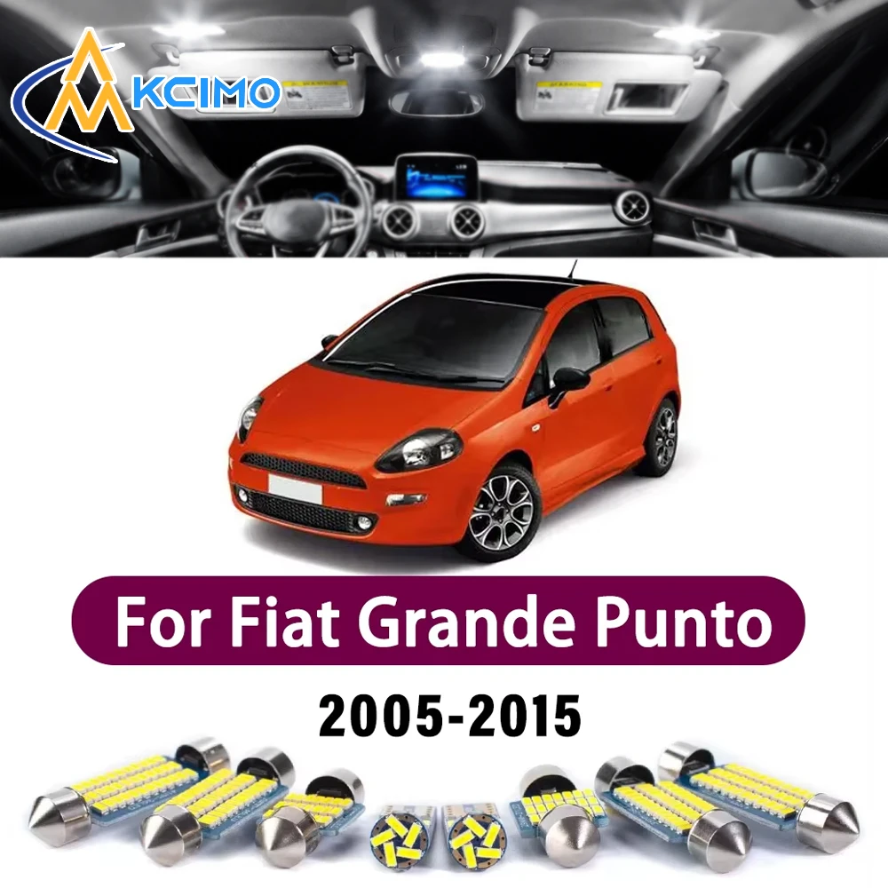 Error Free LED Interior Light Kit for Fiat Grande Punto 199 2005-2015 Premium Bright Dome Trunk Mirror Reading Lamps Canbus
Error Free LED Interior Light Kit for Fiat Grande Punto 199 2005-2015 Premium Bright Dome Trunk Mirror Reading Lamps Canbus