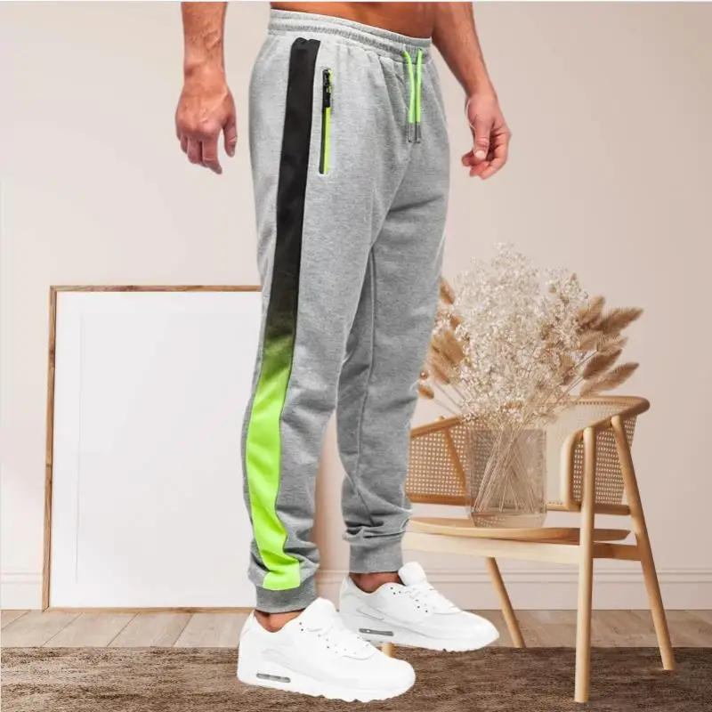 2025 Spring Autumn New Male Trousers training Joggers zipper pocket Pants men Sweatpants casual fashion splicing Running Pants
2025 Spring Autumn New Male Trousers training Joggers zipper pocket Pants men Sweatpants casual fashion splicing Running Pants