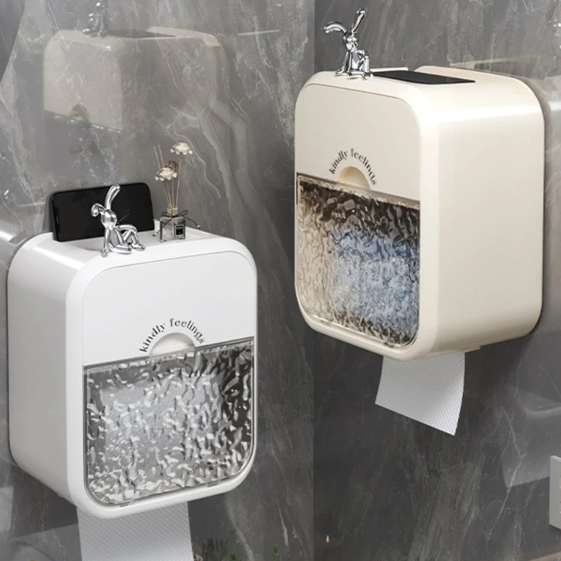 Elegant Wave Design Toilet Paper Holder - Wall Mounting, No Drilling, Versatile Use for Rolls and Flat Tissues.
Elegant Wave Design Toilet Paper Holder - Wall Mounting, No Drilling, Versatile Use for Rolls and Flat Tissues.