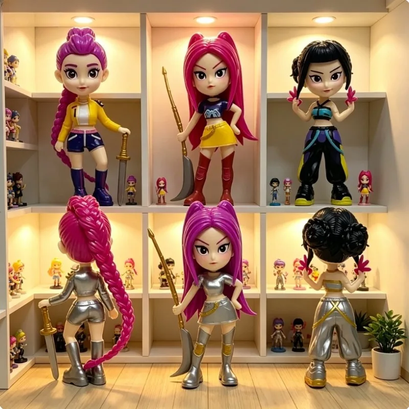 3/6PCS HOT Music Girl Group Idol Figures, 6-Piece Stage Outfit Character Statues, PVC Collectible Dolls for Fans & Desk Decor
3/6PCS HOT Music Girl Group Idol Figures, 6-Piece Stage Outfit Character Statues, PVC Collectible Dolls for Fans & Desk Decor
