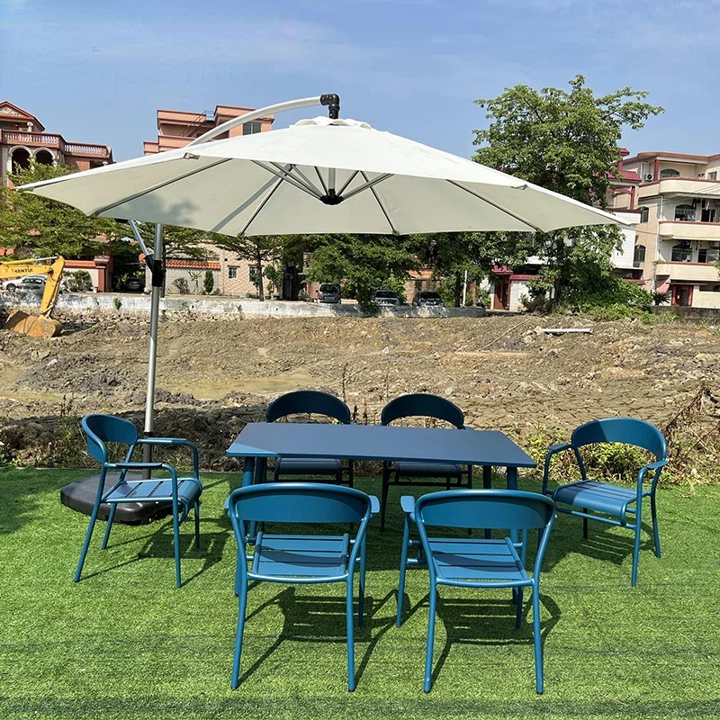 Courtyard Garden Scenic Area Outdoor Table and Chair Outdoor Coffee Shop Milk Tea Shop Iron Coffee Table Chair Combination
Courtyard Garden Scenic Area Outdoor Table and Chair Outdoor Coffee Shop Milk Tea Shop Iron Coffee Table Chair Combination
