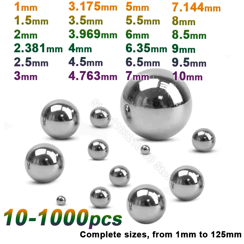 304 Stainless Steel Ball Solid Roller Beads High Precision Bearings 1/1.5/2/2.381/2.5/3/3.175/3.5/3.969/4/4.5/4.763/5/5.5/6-10mm
304 Stainless Steel Ball Solid Roller Beads High Precision Bearings 1/1.5/2/2.381/2.5/3/3.175/3.5/3.969/4/4.5/4.763/5/5.5/6-10mm