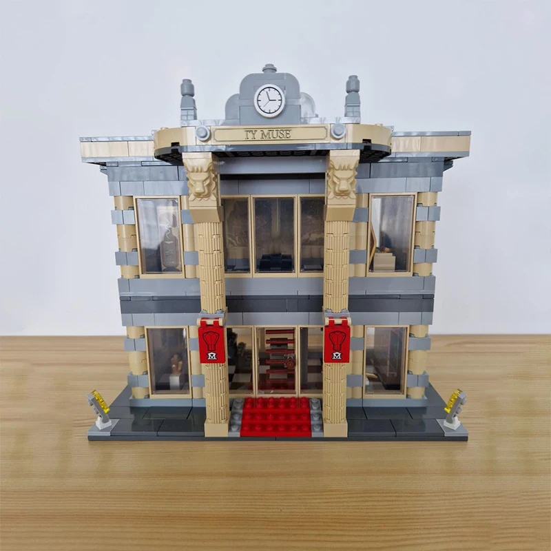 City Street View Model MOC Building Bricks Natural History Museum Modular Technology Assemble Children Toys Suit Gifts Holiday
City Street View Model MOC Building Bricks Natural History Museum Modular Technology Assemble Children Toys Suit Gifts Holiday
