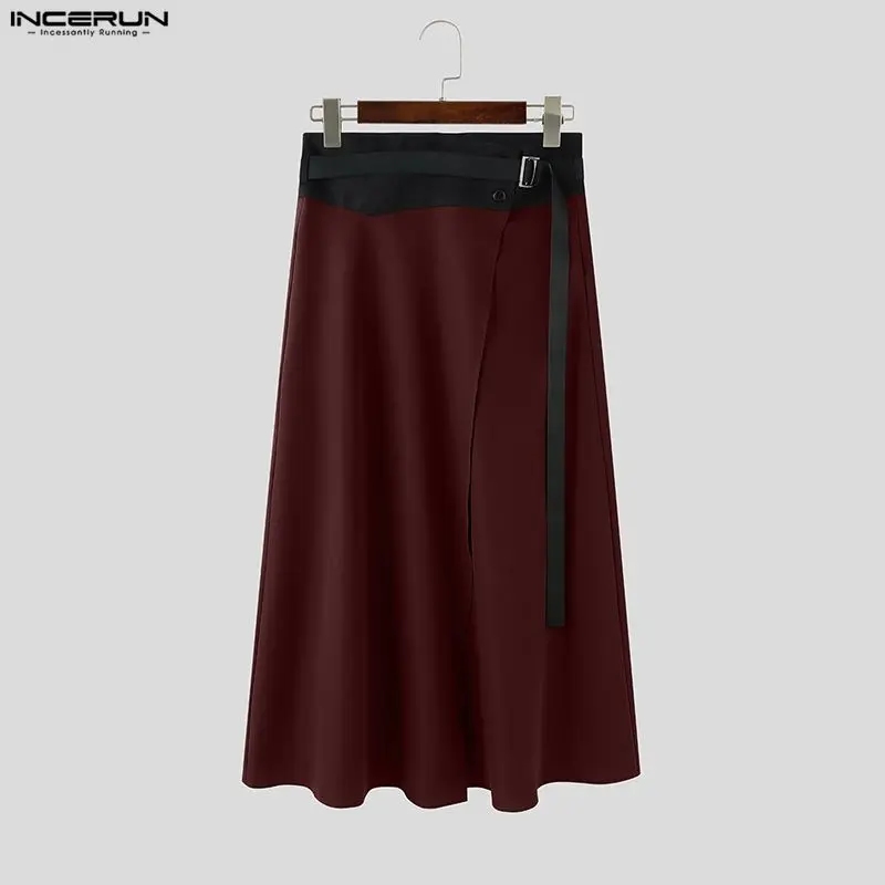 INCERUN Men Skirts Patchwork Color-block Button Loose Casual Men Bottoms Streretwear 2026 Personality Fashion Male Skirts S-5XL
INCERUN Men Skirts Patchwork Color-block Button Loose Casual Men Bottoms Streretwear 2026 Personality Fashion Male Skirts S-5XL