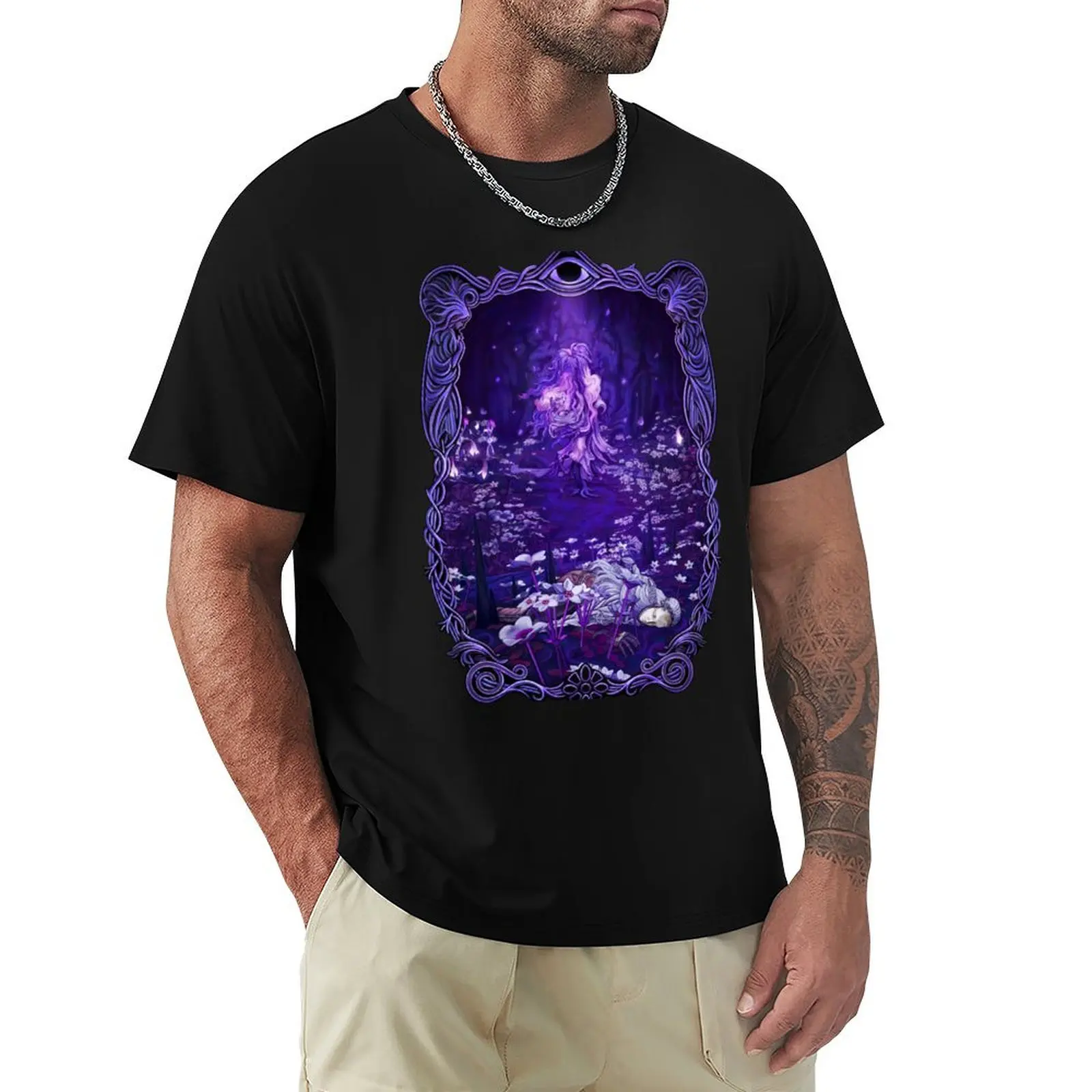 Garden of Deep Purple T-Shirt essential t shirt funny shirt cotton plus size clothes men workout shirt
Garden of Deep Purple T-Shirt essential t shirt funny shirt cotton plus size clothes men workout shirt