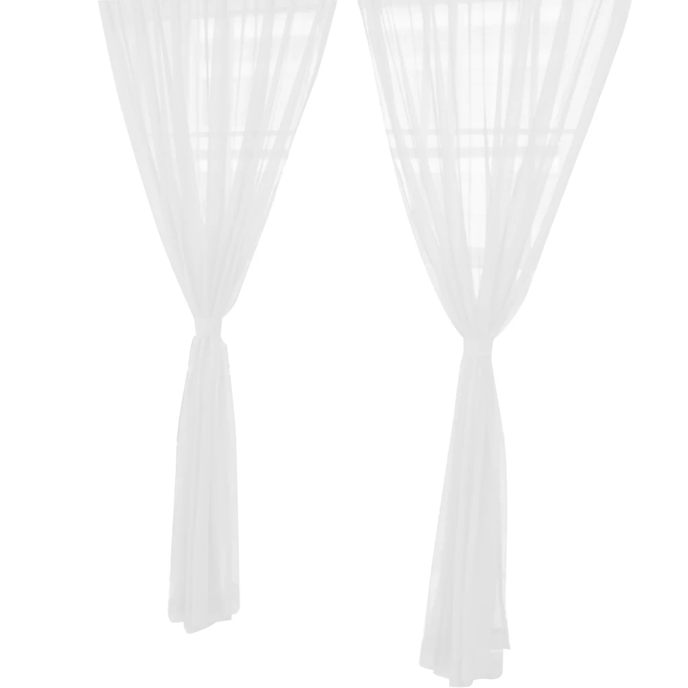 Transparent Voile Curtains White Sheer Window Screen Tulle Hall Kitchen Bedroom Living Room Decor Lightweight Easy
Transparent Voile Curtains White Sheer Window Screen Tulle Hall Kitchen Bedroom Living Room Decor Lightweight Easy
