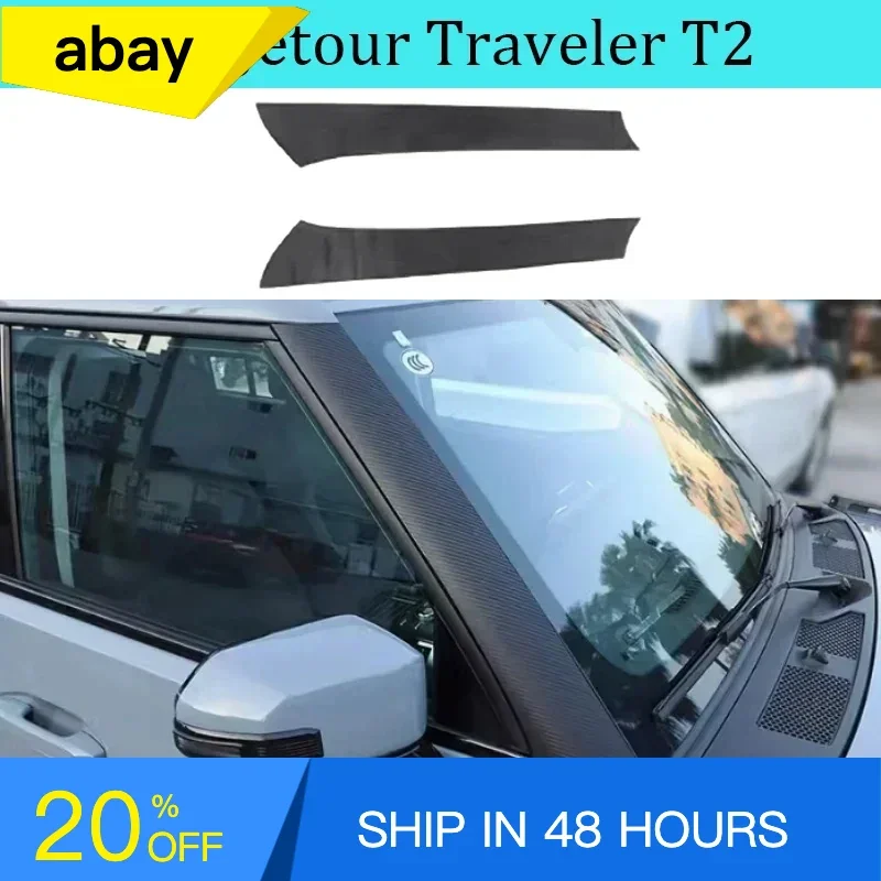 Fit for Jetour Traveler T2 2023-2024 Car Hood A-pillar Film Modification Car Hood Stickers Body Sticker Car Exterior decoration
Fit for Jetour Traveler T2 2023-2024 Car Hood A-pillar Film Modification Car Hood Stickers Body Sticker Car Exterior decoration