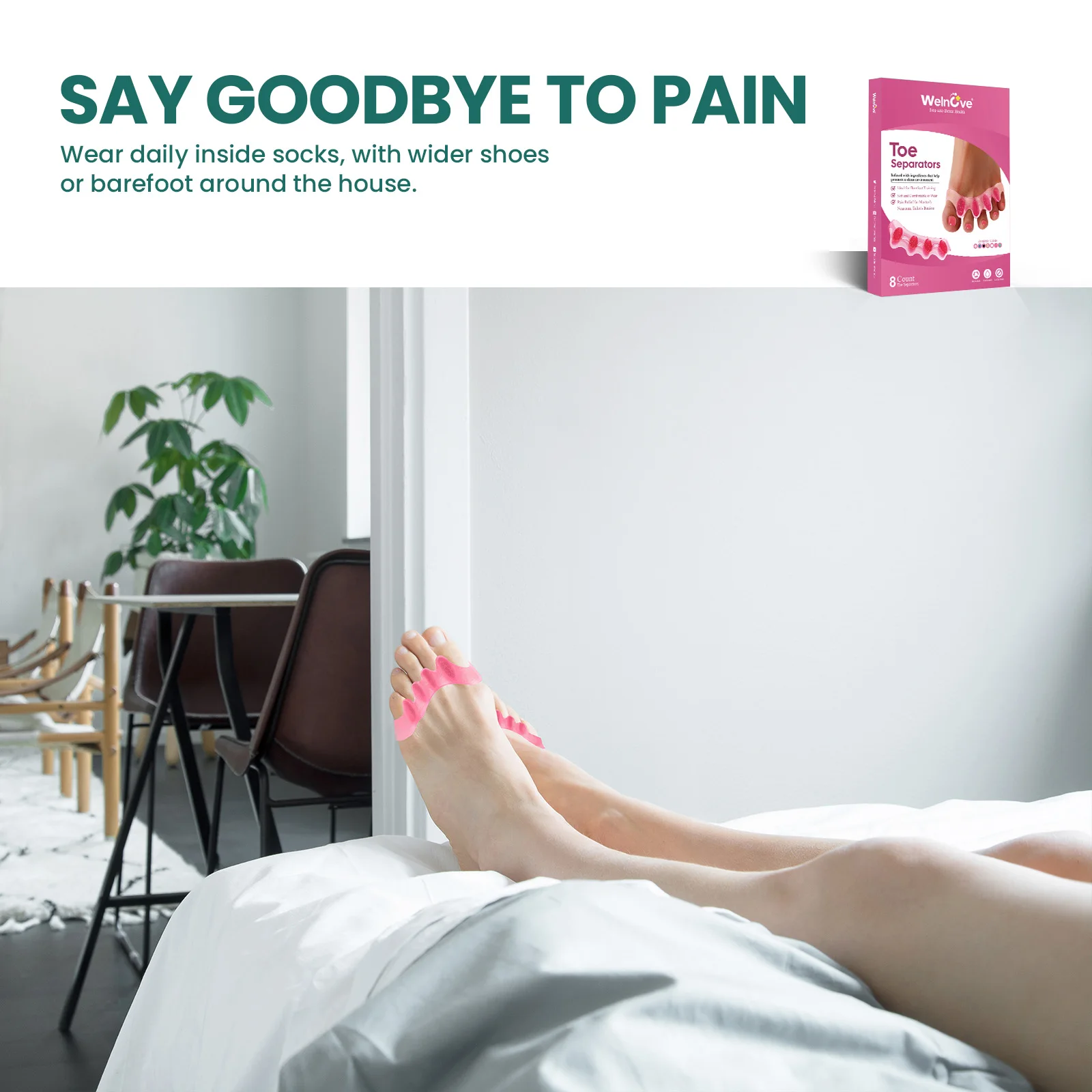 2Pcs/pair Gel Five-Hole Toe Separator Bunion Toes Overlap Orthopedics Hallux Valgus Correction Foot Health Care Clamp Protector
2Pcs/pair Gel Five-Hole Toe Separator Bunion Toes Overlap Orthopedics Hallux Valgus Correction Foot Health Care Clamp Protector