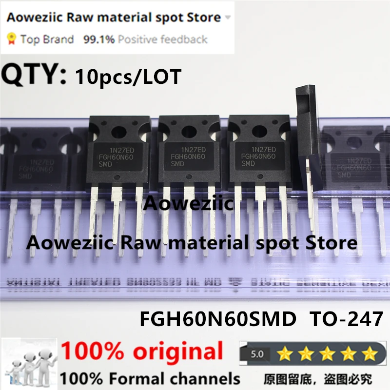 Aoweziic 2021 + 10 шт. 100% новый импортный оригинальный FGH60N60 FGH60N60SMD TO-247 IGB одна труба 60 А 600 в
Aoweziic 2021 + 10 шт. 100% новый импортный оригинальный FGH60N60 FGH60N60SMD TO-247 IGB одна труба 60 А 600 в