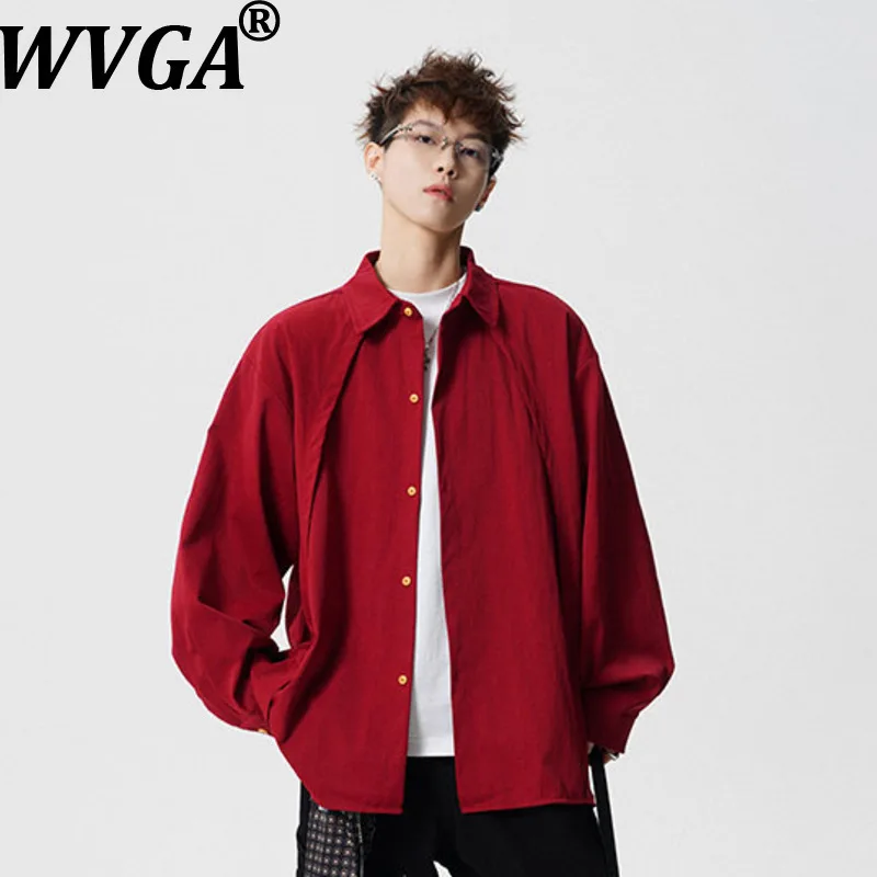 WVGA Spring Autumn New Man Tide Oversized Patchwork Trendy Long Sleeve Shirts Niche Chic Casual Turn-Down Collal Tops Ins W20693
WVGA Spring Autumn New Man Tide Oversized Patchwork Trendy Long Sleeve Shirts Niche Chic Casual Turn-Down Collal Tops Ins W20693