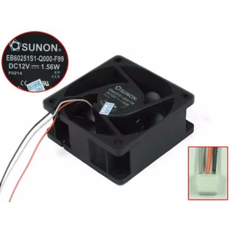 SUNON EB60251S1-Q000-F99 Вентилятор охлаждения сервера постоянного тока 12 В 1,56 Вт 60x60x25 мм
SUNON EB60251S1-Q000-F99 Вентилятор охлаждения сервера постоянного тока 12 В 1,56 Вт 60x60x25 мм