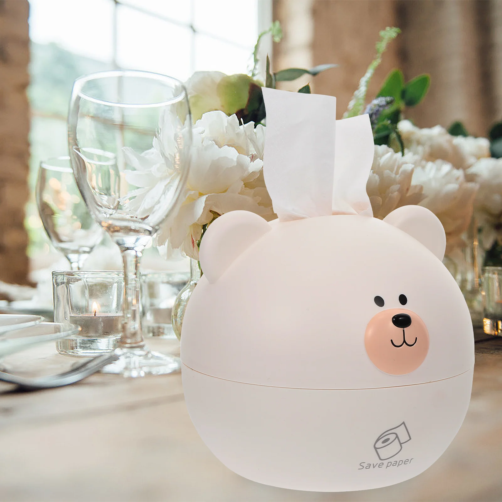Tissue Box Cartoon Bear Holder Napkin Exquisite Workmanship Paper Storage Container Stylish
Tissue Box Cartoon Bear Holder Napkin Exquisite Workmanship Paper Storage Container Stylish