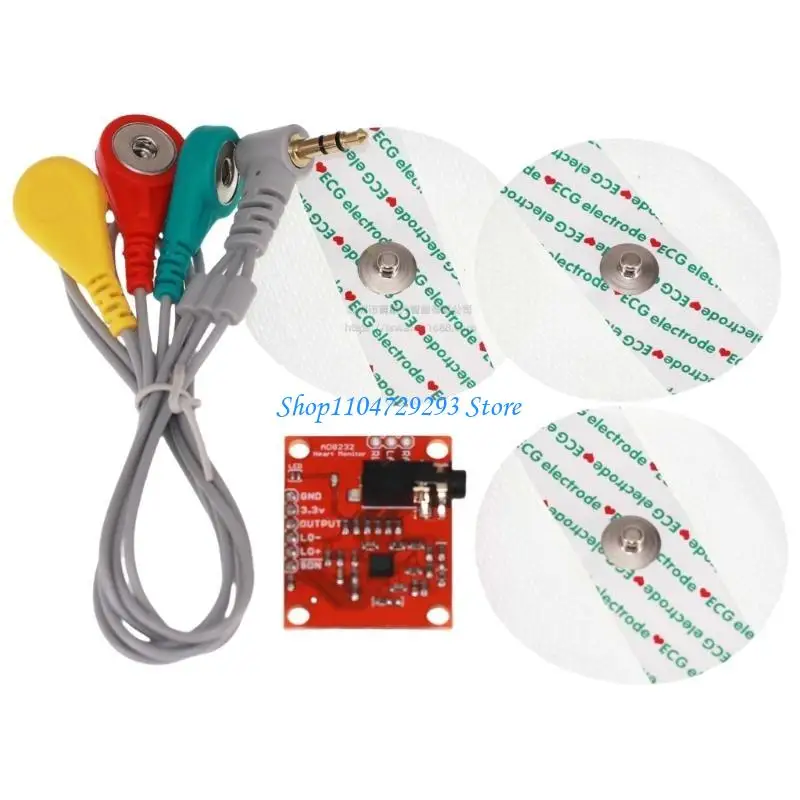 Y2GD AD8232 Низкая мощность ECGS Плата кондиционирования сигнала для снижения шума движения
Y2GD AD8232 Низкая мощность ECGS Плата кондиционирования сигнала для снижения шума движения