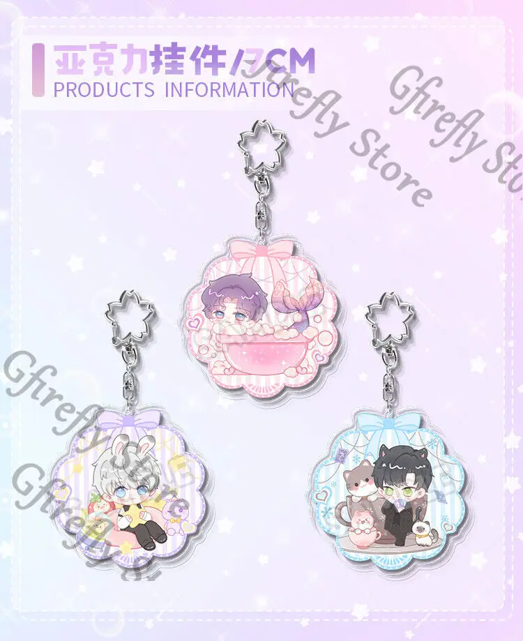 Acrylic Hanging Drop Rim Cute Zayne Keychain Love and Deepspace Bag Cartoon Xavier Pendant Originality Colleagues Rafayel Strap
Acrylic Hanging Drop Rim Cute Zayne Keychain Love and Deepspace Bag Cartoon Xavier Pendant Originality Colleagues Rafayel Strap