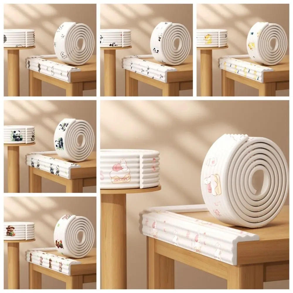 Practical 2m Desk Edge Guard Strip Cartoon Pattern Soft Anti Collision Cushion Thickend Safety Foam Bumper
Practical 2m Desk Edge Guard Strip Cartoon Pattern Soft Anti Collision Cushion Thickend Safety Foam Bumper