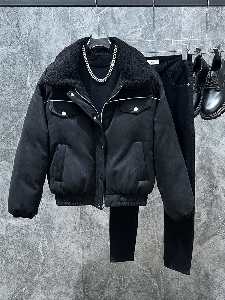 Новая зимняя мужская куртка в корейском стиле: свободная, теплая, повседневная, модная, утепленная, с длинными рукавами, на молнии
Новая зимняя мужская куртка в корейском стиле: свободная, теплая, повседневная, модная, утепленная, с длинными рукавами, на молнии