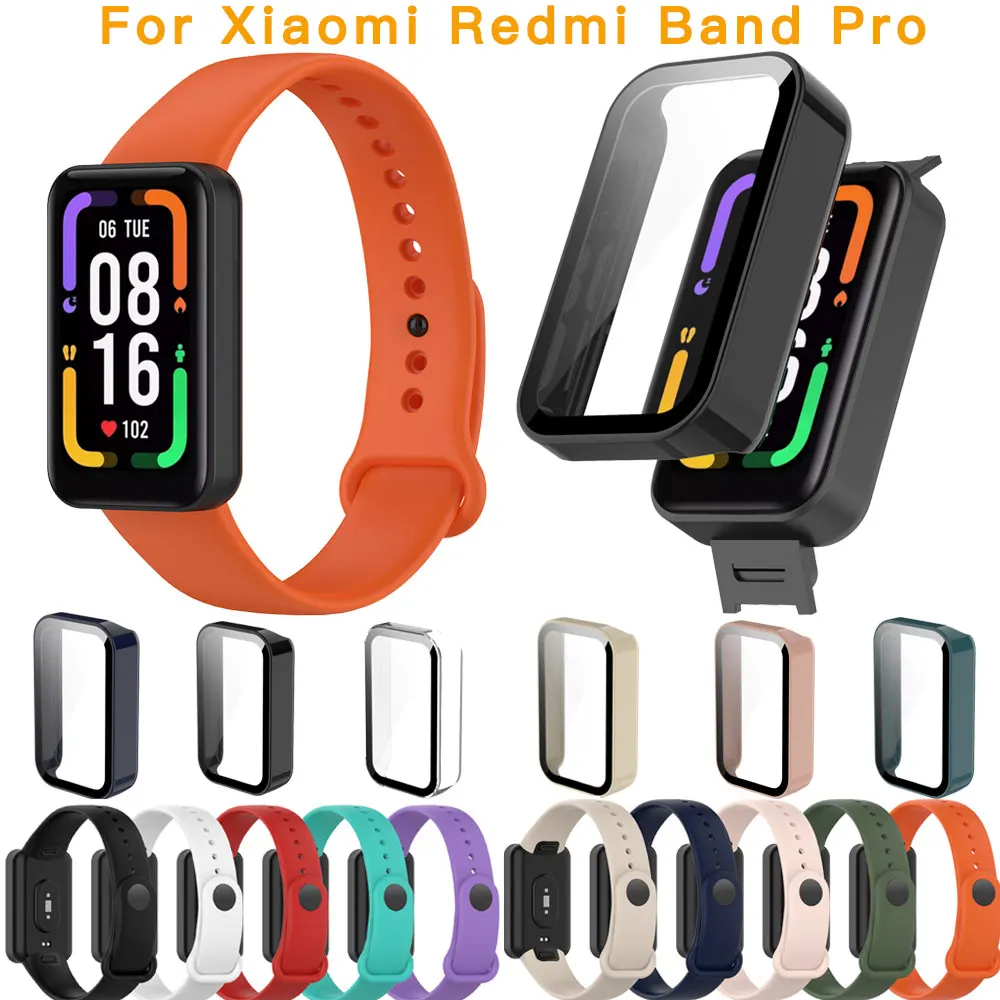 Полностью поликарбонатный защитный чехол для Redmi Smart Band Pro, защитный чехол для экрана Xiaomi Redmi Band Pro, силиконовый ремешок для часов, браслет
Полностью поликарбонатный защитный чехол для Redmi Smart Band Pro, защитный чехол для экрана Xiaomi Redmi Band Pro, силиконовый ремешок для часов, браслет