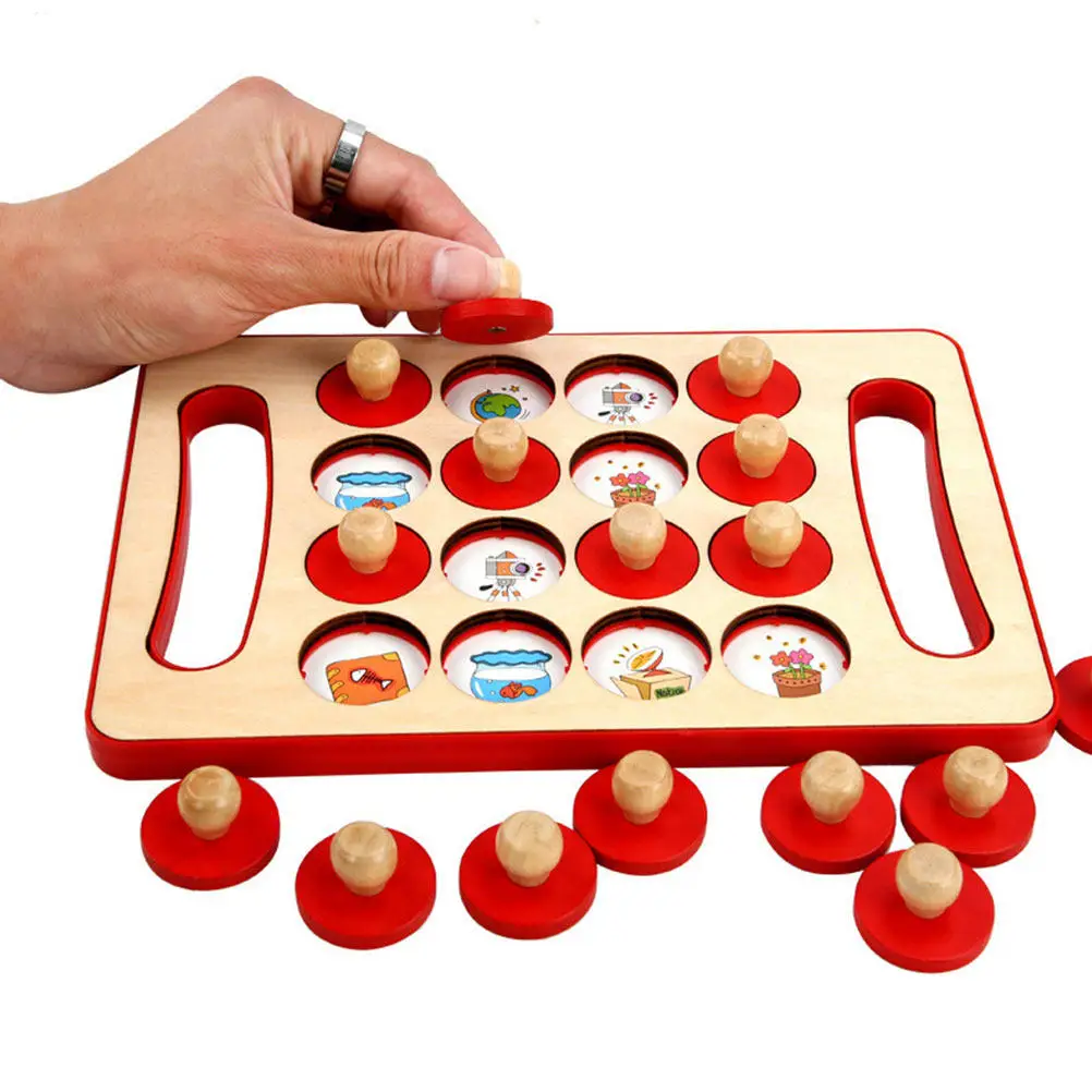 1 Set Memory Chess Kids Educational Game Early Learning Logical Training Recognition Matching Board Play Memory Chess
1 Set Memory Chess Kids Educational Game Early Learning Logical Training Recognition Matching Board Play Memory Chess