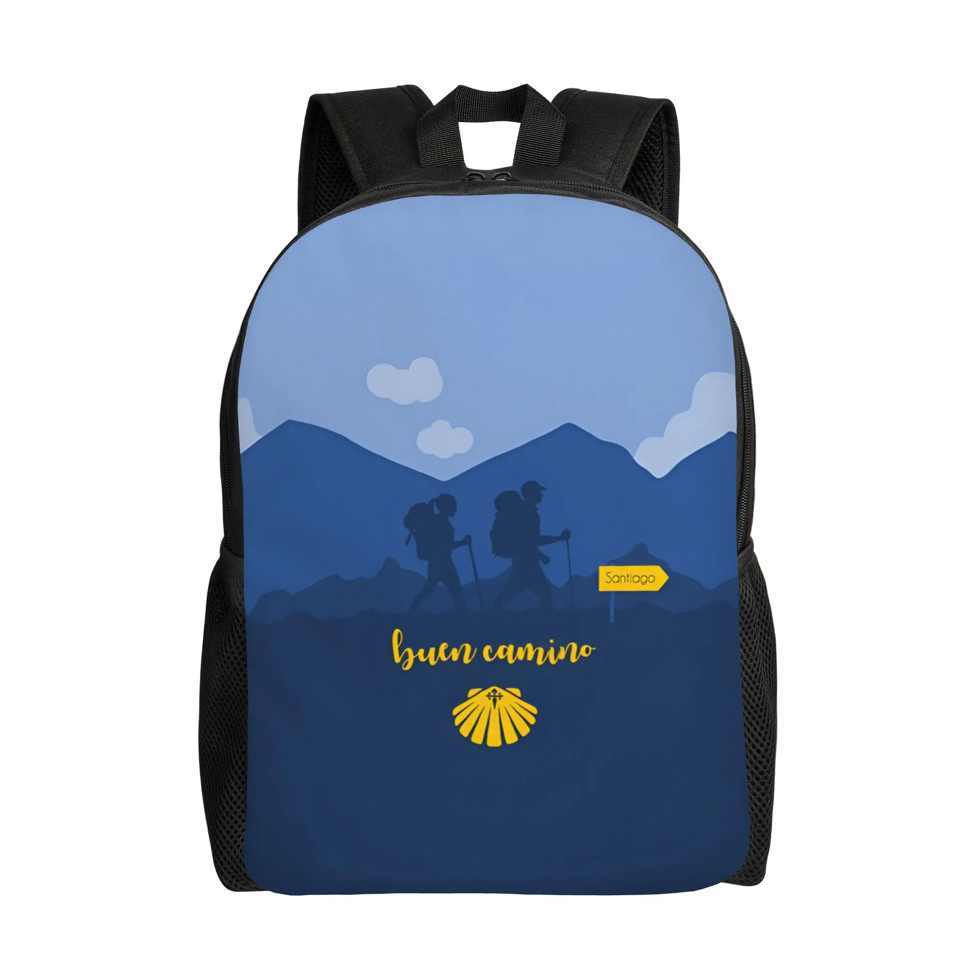 Custom Buen Camino Santiago Shell Travel Backpack Women Men School Computer Bookbag Classic College Student Daypack Bags
Custom Buen Camino Santiago Shell Travel Backpack Women Men School Computer Bookbag Classic College Student Daypack Bags