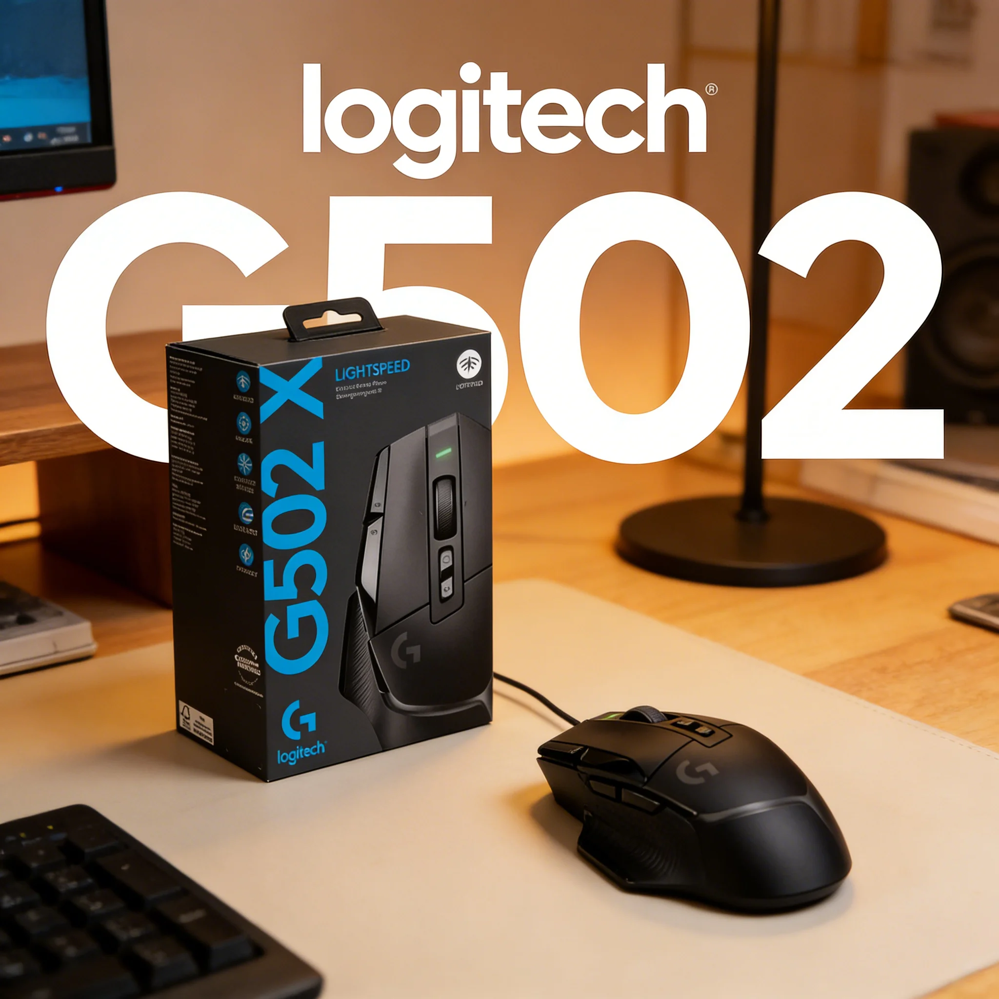Logitech G502 Gaming Mouse with Long Battery Life for FPS/MOBA Esports High Cost-Performance Mode
Logitech G502 Gaming Mouse with Long Battery Life for FPS/MOBA Esports High Cost-Performance Mode