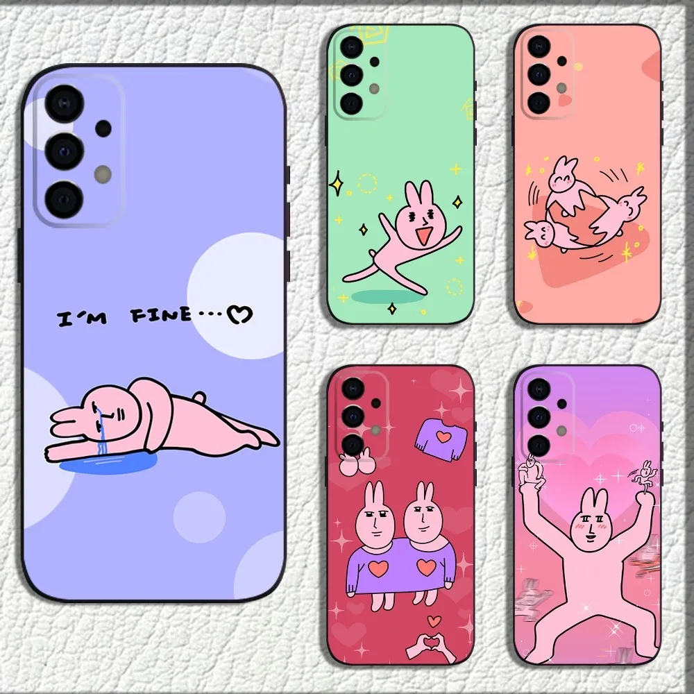 Meme Funny Pink Rabbit Phone Case For Samsung Galaxy A13,A21s,A22,A31,A32,A52,A53,A71,A80,A91 Soft Black Shell
Meme Funny Pink Rabbit Phone Case For Samsung Galaxy A13,A21s,A22,A31,A32,A52,A53,A71,A80,A91 Soft Black Shell