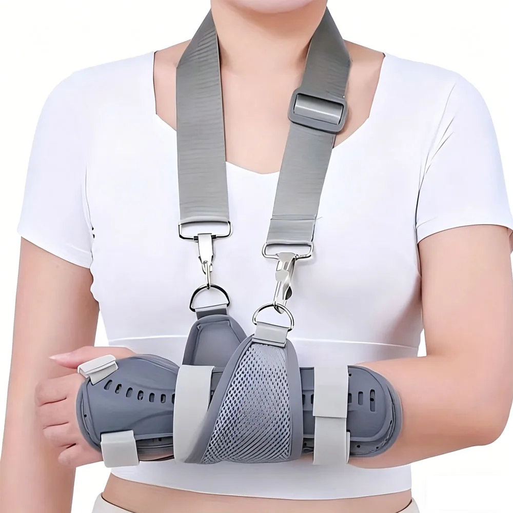 Adjustable Wrist Support Brace with Comfort Padding - Durable Polyester Forearm Splint for Sports,Sports Wrist Support
Adjustable Wrist Support Brace with Comfort Padding - Durable Polyester Forearm Splint for Sports,Sports Wrist Support