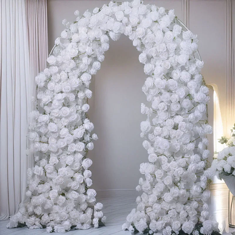 230CM Pure White Rose Horn Flower Romantic Wedding Stage Background Decoration Horn Sheep Horn Flower Arrangement
230CM Pure White Rose Horn Flower Romantic Wedding Stage Background Decoration Horn Sheep Horn Flower Arrangement