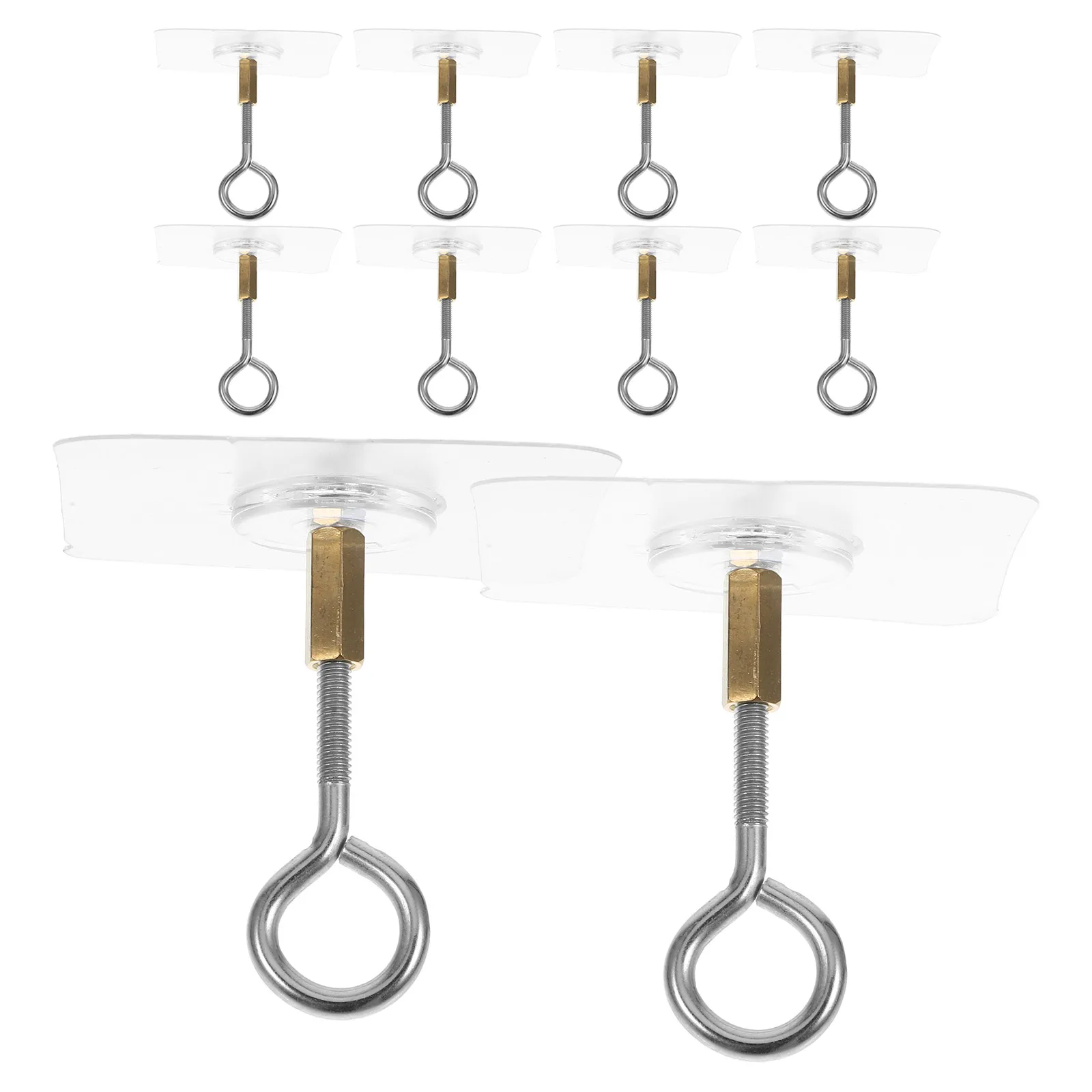 12 pcs Adhesive Ceiling Hooks No Drill Plant Hanger Heavy Duty Hanging Hooks for Plants Wall Mount Strong Capacity Storage Tools
12 pcs Adhesive Ceiling Hooks No Drill Plant Hanger Heavy Duty Hanging Hooks for Plants Wall Mount Strong Capacity Storage Tools