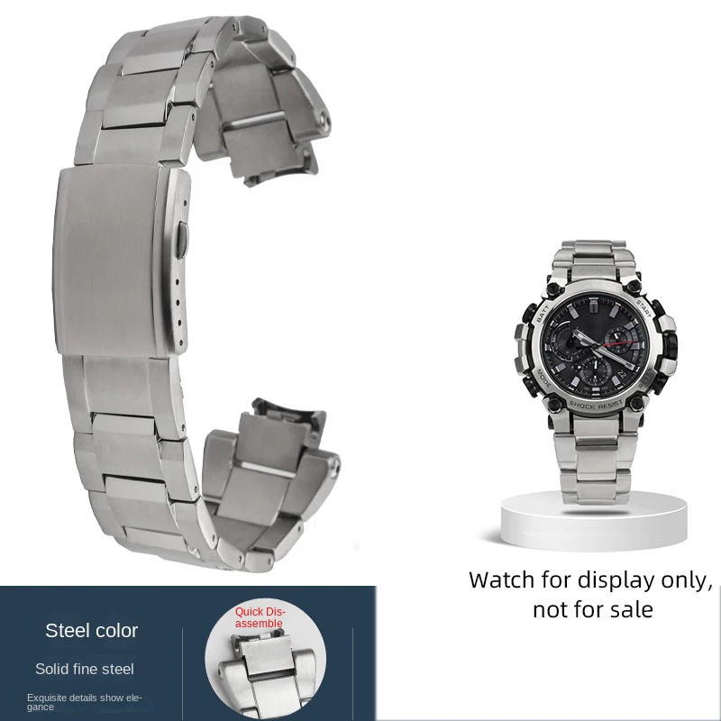 Stainless Steel Strap for Casio MTG-B3000 Quick Release Metal Bracelet G-Shock Watch Band Modified MTG B3000 Durable Strap
Stainless Steel Strap for Casio MTG-B3000 Quick Release Metal Bracelet G-Shock Watch Band Modified MTG B3000 Durable Strap