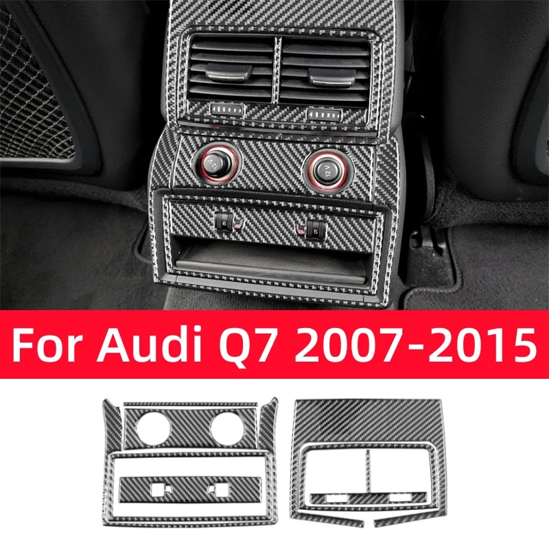 For Audi Q7 2007-2015 Accessories Carbon Fiber Interior Car Rear Exhaust Vent Decorative Sticker Cover Knob Switch Trim Frame
For Audi Q7 2007-2015 Accessories Carbon Fiber Interior Car Rear Exhaust Vent Decorative Sticker Cover Knob Switch Trim Frame