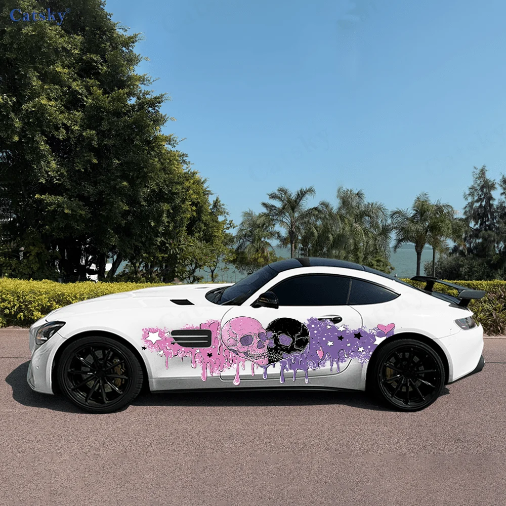 Skulls Colorful Heart Car Vinyl Wraps Decal Self-adhesive PVC Sticker Suitable for Trucks SUV Decoration Auto Accessories Gift
Skulls Colorful Heart Car Vinyl Wraps Decal Self-adhesive PVC Sticker Suitable for Trucks SUV Decoration Auto Accessories Gift