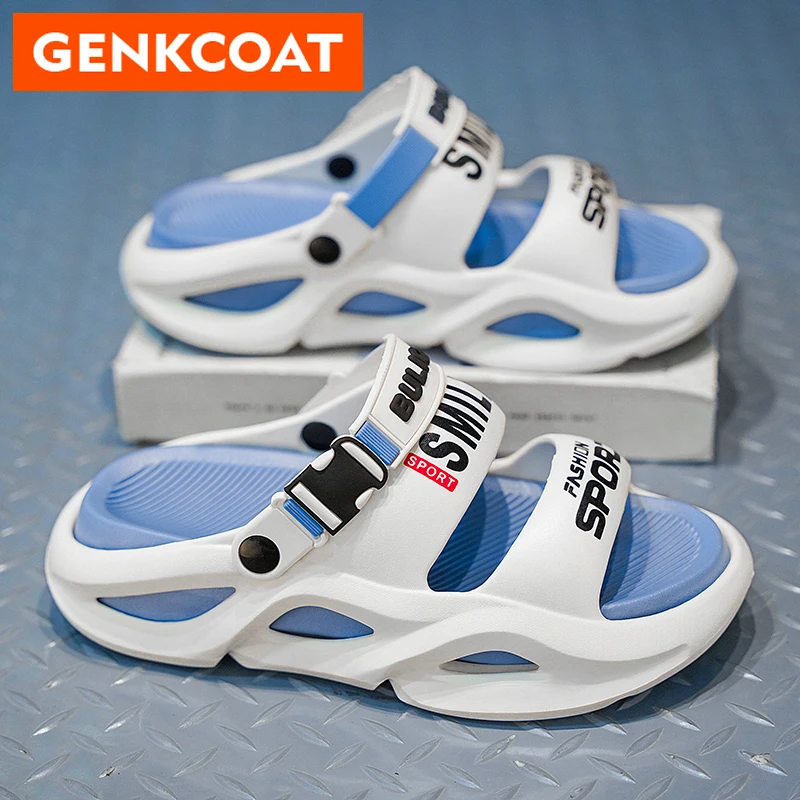 Summer Men's EVA Soft-soled Platform Outdoor Slippers Beach Sandals Comfortable Soft Slides Clogs Casual Shoes Garden Shoes
Summer Men's EVA Soft-soled Platform Outdoor Slippers Beach Sandals Comfortable Soft Slides Clogs Casual Shoes Garden Shoes