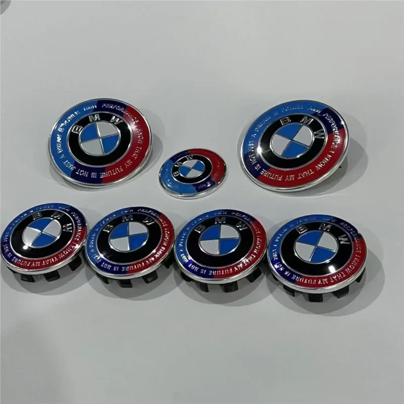 7PC 68mm 56mm Wheel Center Caps Emblem Badge 50th Anniversary For BMW E39 E46 E90 E60 E87 E53 F10 F20 F30 M X3 X5 X6 Accessories
7PC 68mm 56mm Wheel Center Caps Emblem Badge 50th Anniversary For BMW E39 E46 E90 E60 E87 E53 F10 F20 F30 M X3 X5 X6 Accessories