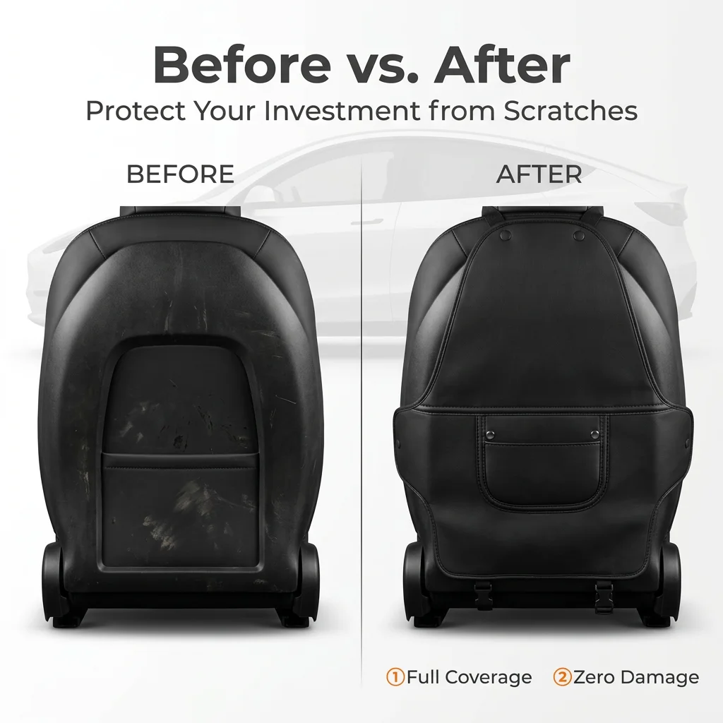 For 2017-2025 Tesla Model 3 Rear Seat Back Kick Protector For Model Y Accessories
For 2017-2025 Tesla Model 3 Rear Seat Back Kick Protector For Model Y Accessories