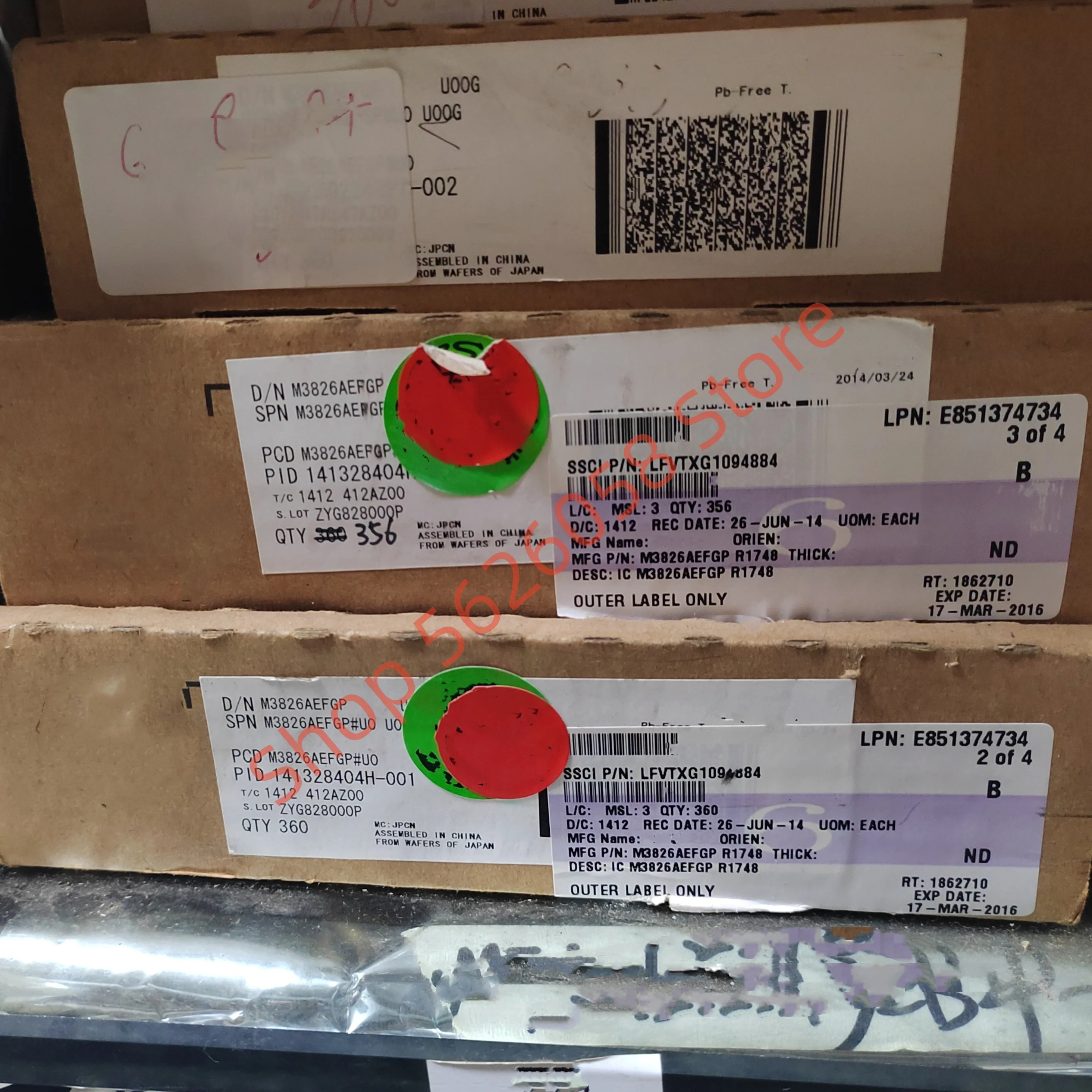 M3826AEFGP # U0 M3826AEFGP QFP 1 шт./лот оригинальный и аутентичный, бесплатная доставка
M3826AEFGP # U0 M3826AEFGP QFP 1 шт./лот оригинальный и аутентичный, бесплатная доставка
