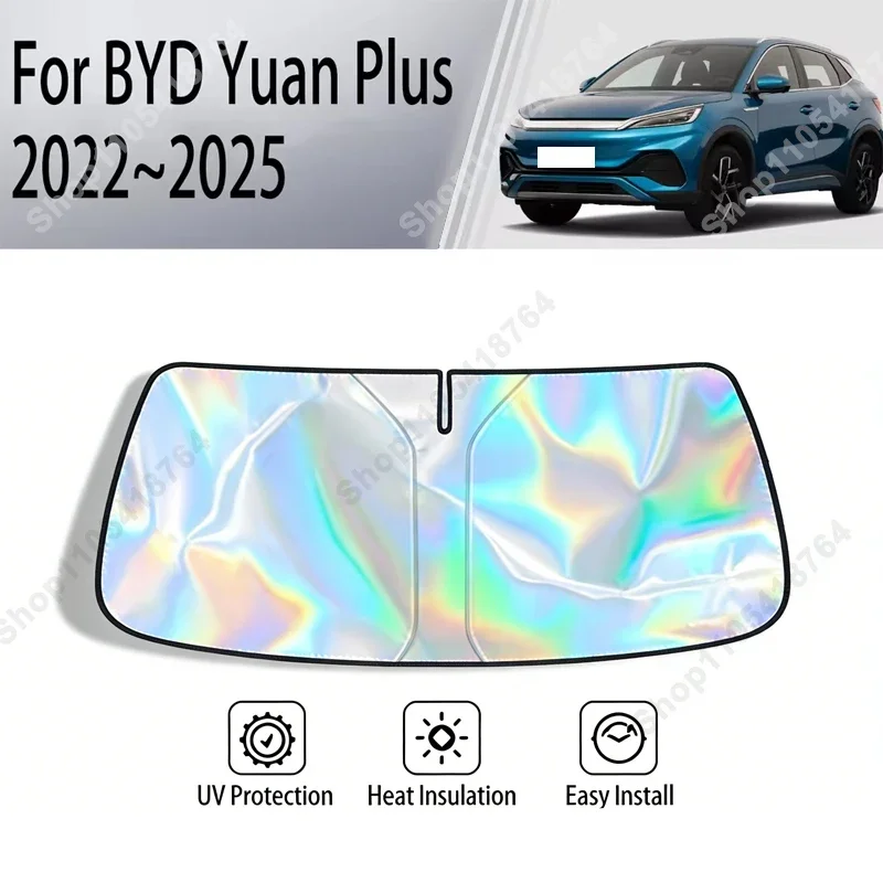 For BYD Yuan Plus 2022-2025 Sunshade Cover Car Windshield SunShades Sun UV Protector Cover Car Front Windscreen Cover
For BYD Yuan Plus 2022-2025 Sunshade Cover Car Windshield SunShades Sun UV Protector Cover Car Front Windscreen Cover