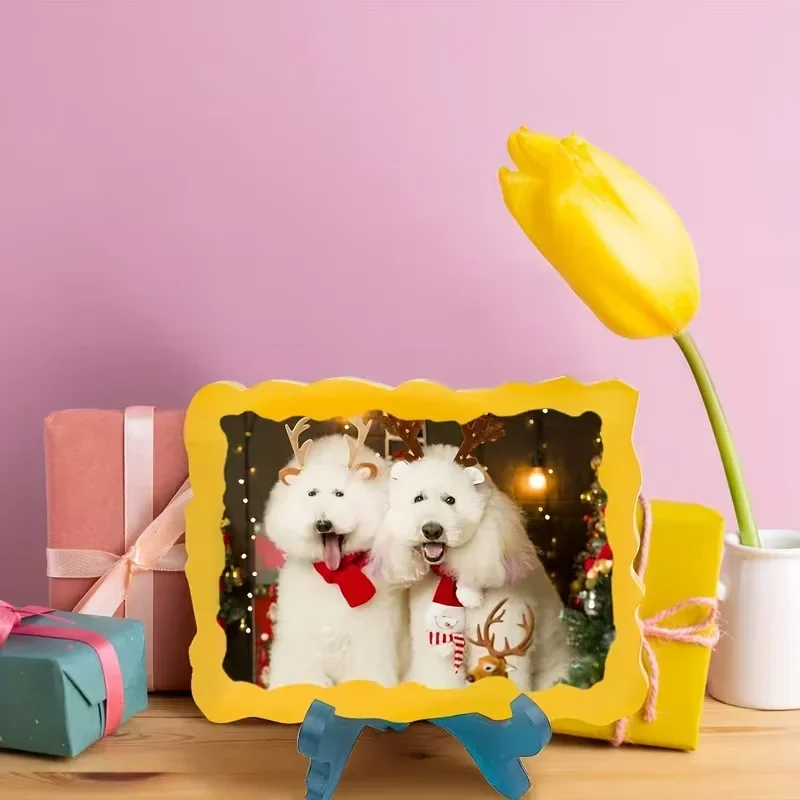 DIY Resin Epoxy Photo Frame Mold Square round Support Stand Set Silicone Mold for Decoration
DIY Resin Epoxy Photo Frame Mold Square round Support Stand Set Silicone Mold for Decoration